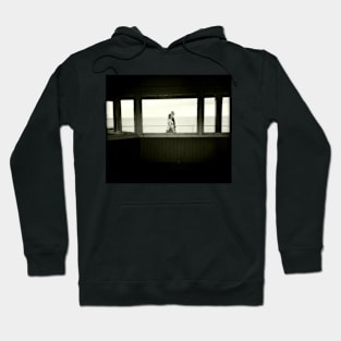 Through the broken framed window - Cromer, UK Hoodie